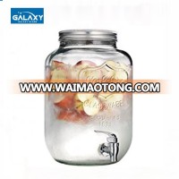 Big 8L glass mason jar dispenser wholesale