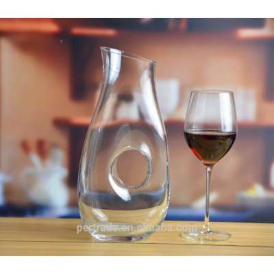 Hand made 1.2 L antique wine glass decanter