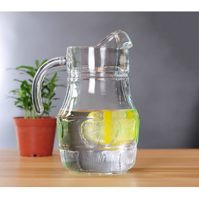 45oz Wholesale Crystal Glass Carafe With Handle