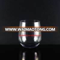 Shatterproof Reusable Acrylic Tritan Tasting Stemless Wine Glasses